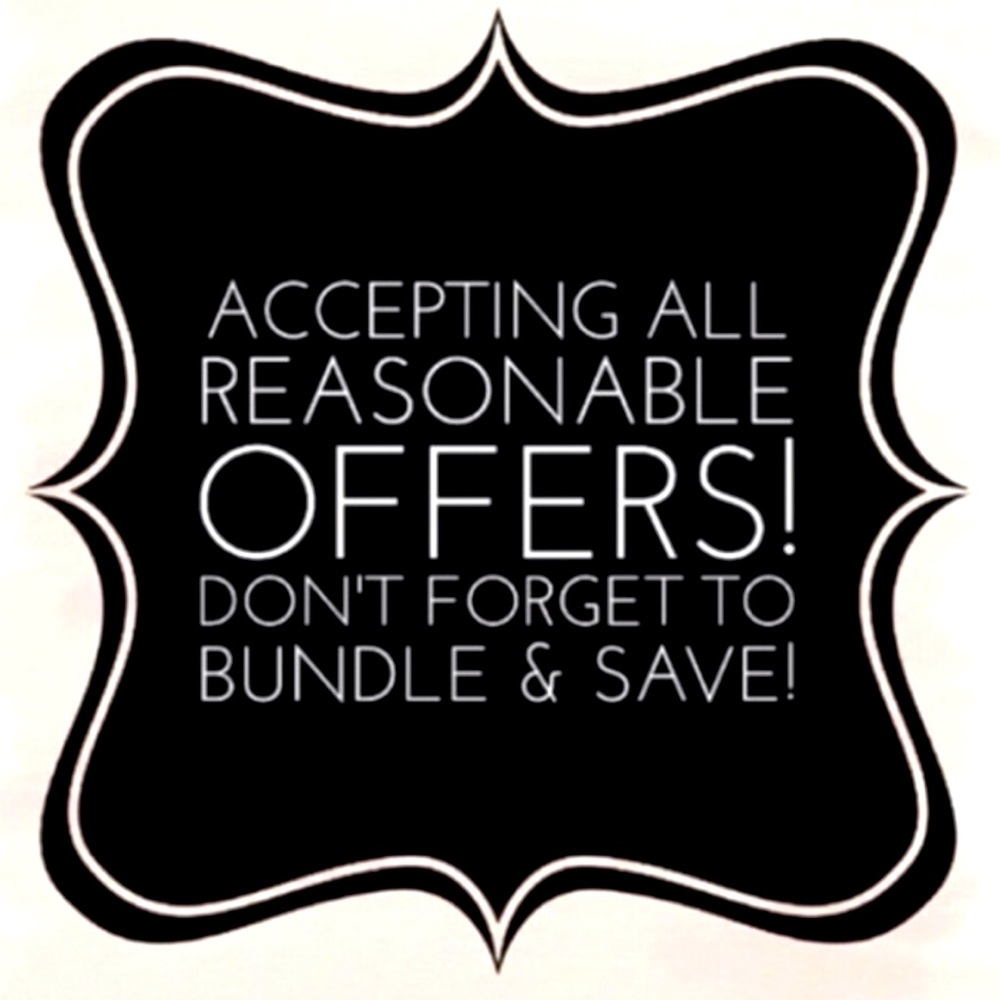 Accepting Reasonable Offers!